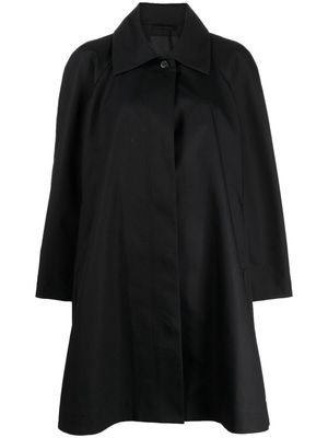 JNBY mid-length cotton trench coat - Black