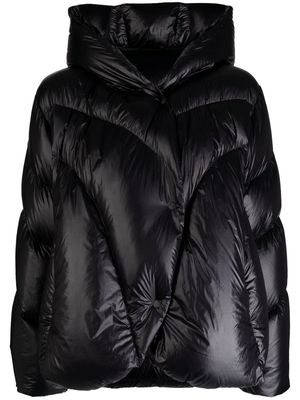 JNBY off-centre quilted puffer jacket - Black