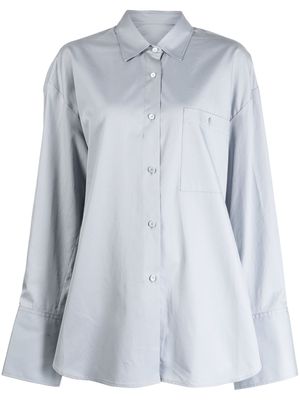 JNBY oversize button-down shirt - Grey
