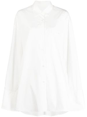 JNBY oversize button-down shirt - White