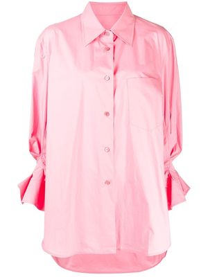 JNBY oversized cotton shirt - Pink