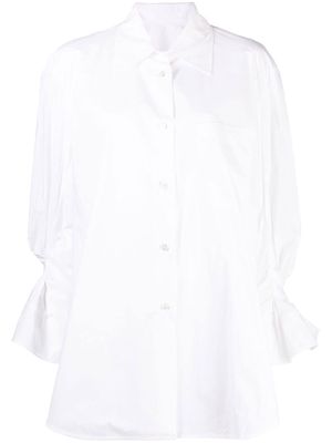 JNBY oversized cotton shirt - White