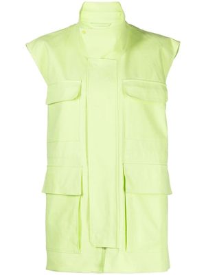 JNBY oversized sleeveless vest - Green