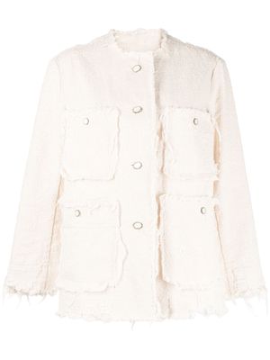 JNBY oversized textured jacket - Neutrals