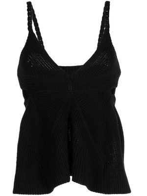 JNBY sleeveless knitted top - Black