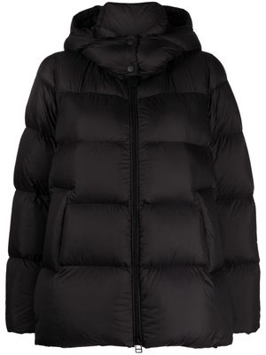 JNBY zip-up hooded puffer jacket - Black