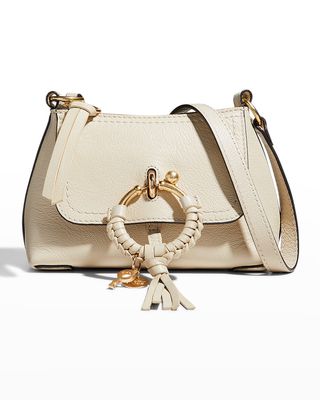 Joan Mini Leather & Suede Crossbody Bag