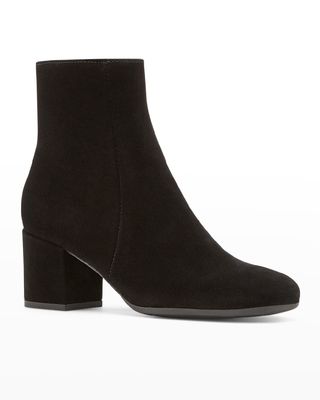 Joanie Suede Ankle Booties