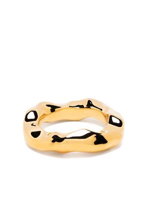 Joanna Laura Constantine Feminine Waves gold-plated ring