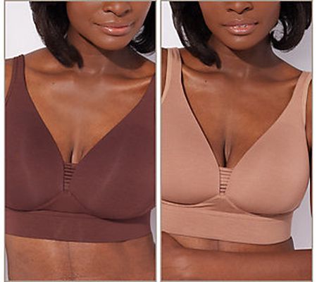 Jockey Set of 2 Forever Fit Supersoft Bra -Molded Cup