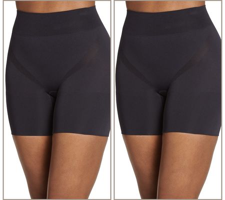 Jockey Set of 2 Slimmers Breathe MidLength Short
