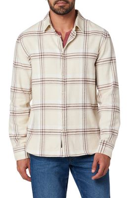 Joe's Harris Plaid Bouclé Flannel Button-Up Shirt in Autumn Plaid