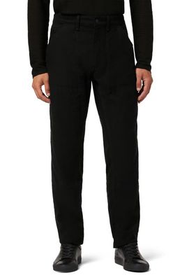 Joe's Jax Cotton Utility Pants in Black 