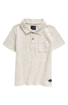 Joe's Kids' Cotton Blend Polo Shirt in Oatmeal