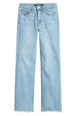 Joe's Kids' The Sadie Distressed High Waist Relaxed Fit Jeans in Blue Light Wash
