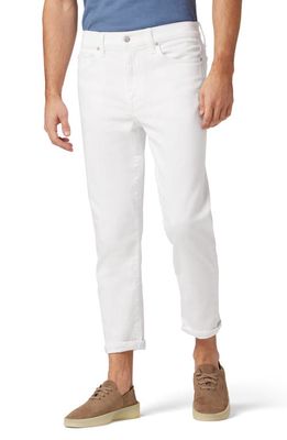 Joe's The Diego Crop Tapered Jeans in Clean White