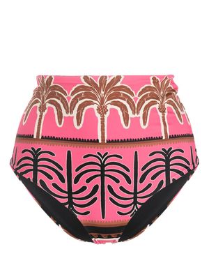 Johanna Ortiz Mahaba high-waisted bikini bottoms - Pink