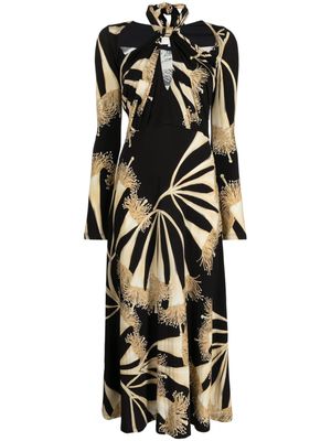 Johanna Ortiz This Is Your Moment cut-out midi dress - Black