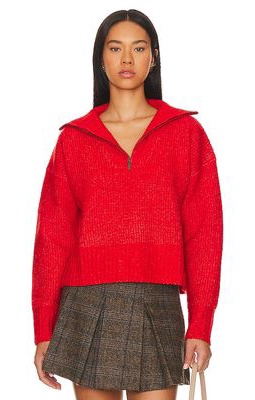 John & Jenn by Line Atlas Sweater in Red