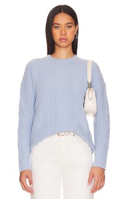 John & Jenn by Line Dora Sweater in Baby Blue