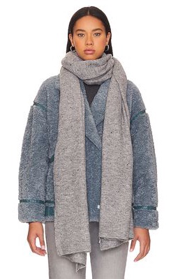 John & Jenn by Line Mason Scarf in Grey.