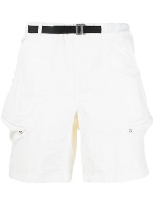 John Elliott belted safari shorts - WHITE