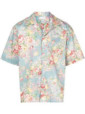 John Elliott camp-collar short sleeve shirt - Multicolour
