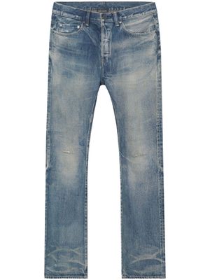 John Elliott Caribou bootcut cotton jeans - Blue