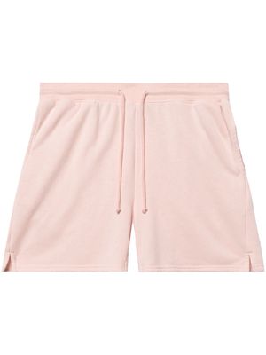 John Elliott cotton-blend track shorts - Pink