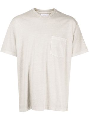 John Elliott cotton patch-pocket T-shirt - Grey