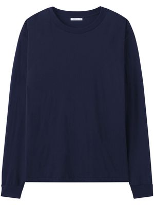 John Elliott crew-neck rib-trim jumper - Blue