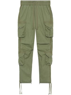 John Elliott Deck cotton cargo pants - Green