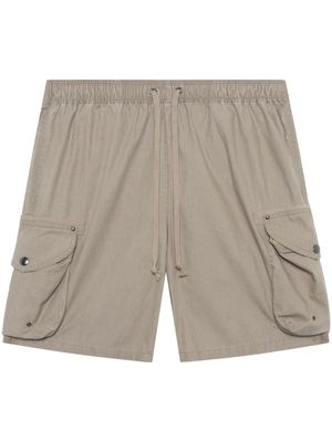 John Elliott Deck cotton cargo shorts - Neutrals