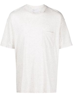 John Elliott distressed-finish cotton T-shirt - Grey