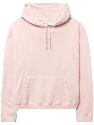 John Elliott drop-shoulder fleece hoodie - Pink