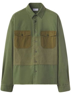 John Elliott Hemi military shirt - Green