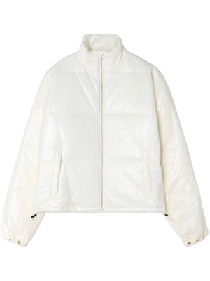 John Elliott high-neck padded puffer jacket - WHITE