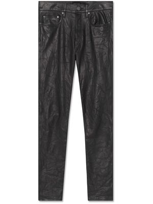 John Elliott Leather Daze trousers - Black
