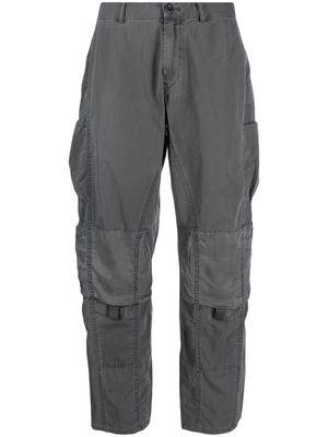 John Elliott mid-rise straight-leg work trousers - Grey