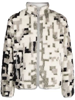 John Elliott reversible polar-fleece jacket - Grey