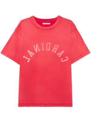 John Elliott Rush cotton T-shirt - Red