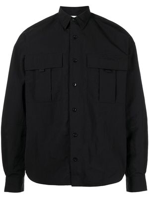 John Elliott Safari shirt-jacket - BLACK