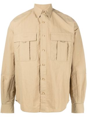 John Elliott safari shirt-jacket - TAN