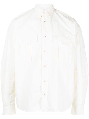 John Elliott safari shirt jacket - WHITE