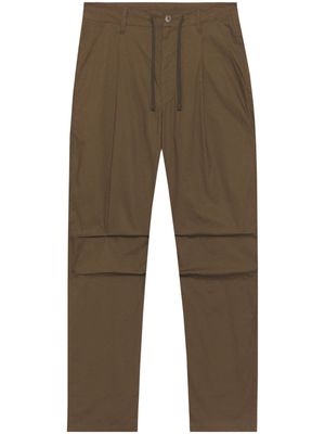 John Elliott Studio straight-leg cotton trousers - Brown