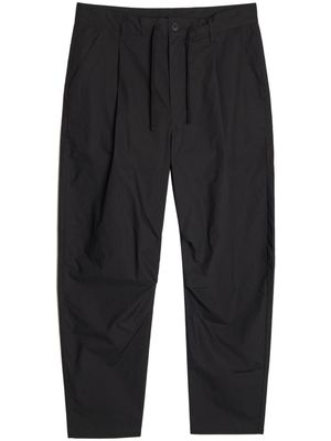 John Elliott Studio tapered cotton trousers - Black