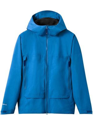 John Elliott x Descente Allterrain shell hooded jacket - Blue