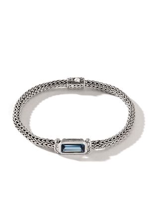 John Hardy Classic Chain topaz bracelet - Silver