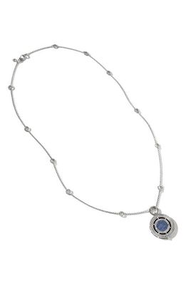 John Hardy Moon Door Pendant Necklace in Blue