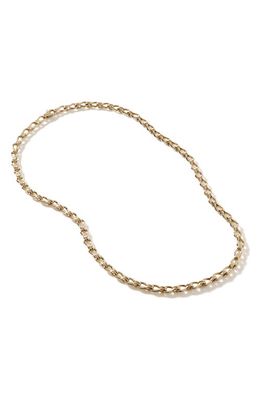 John Hardy Surf Link Necklace in Gold